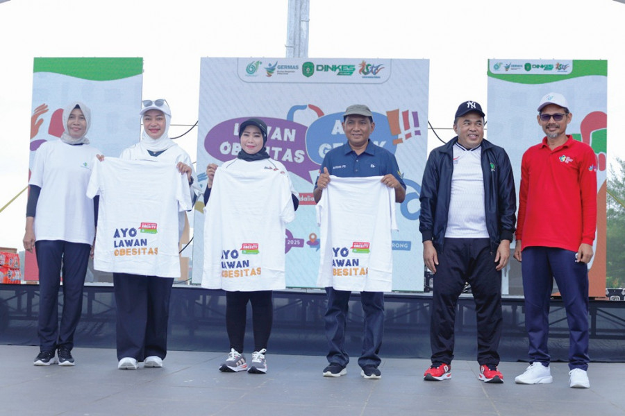 Peringatan HKN ke-61 di Kukar dirangkai Gelar Kampanye Germas. (Foto: Prokom)