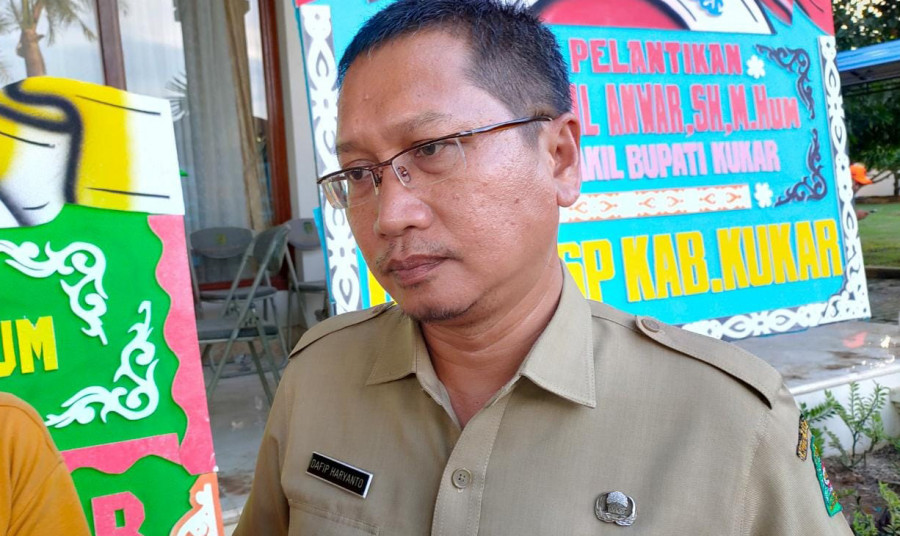 Kepala DPMPD Kukar Dafip Haryanto