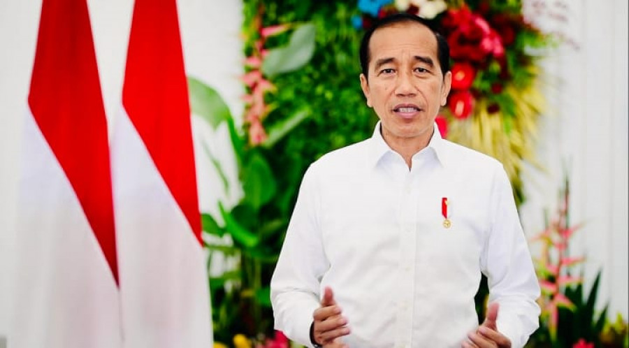 Presiden RI Jokowi, ingatkan kembali waspadai Covid-19. (Dok BPMI)
