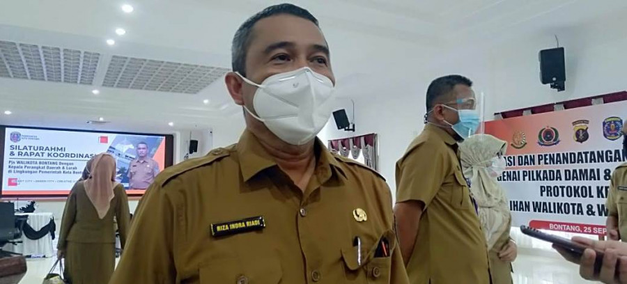 Penjabat Sementara (Pjs) Walikota Bontang, Riza Indra Riadi, (foto:romi/korankaltim.com)