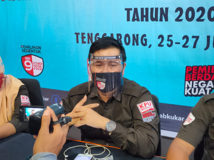 Ketua KPU Kukar, Erlyando Saputra