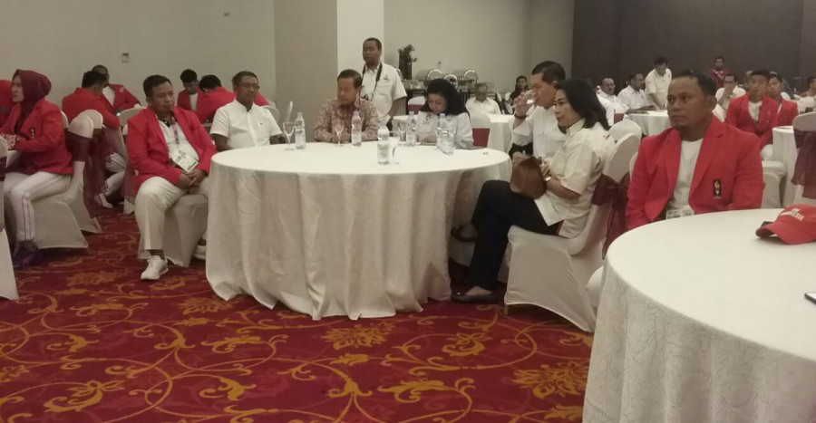 Silaturahmi pemprov dan koni kaltim serta atlet yang akan berlaga di asean games