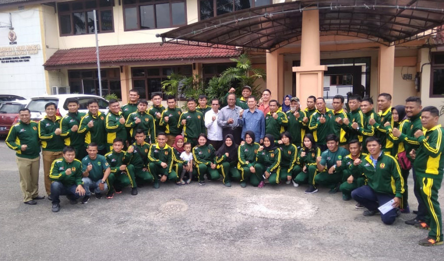 Tim gulat Kaltim berhasil meraih 9 medali Pra PON atas 9 nomor yang diikuti pada dua hari pertama gelaran Pra PON di Jakarta. (Foto: Adhi Abdhian/KoranKaltim.Com)