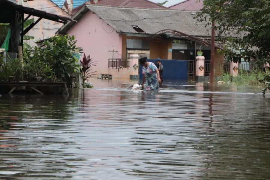 Penanganan banjir di Kota Samarinda, mendapat porsi anggaran besar dari pemerintah. (Foto: facebook)