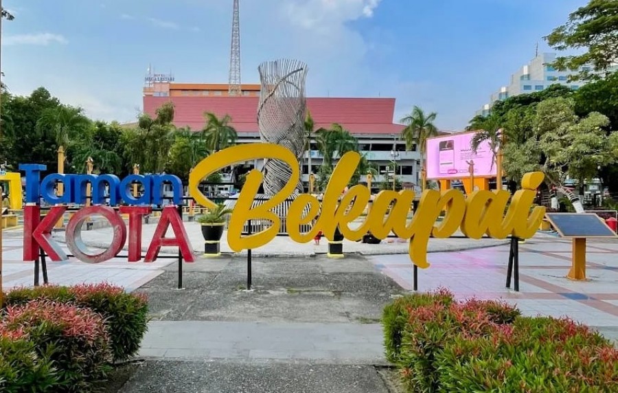 Potret Taman Bekapai Kota Balikpapan. (Foto: Istimewa)