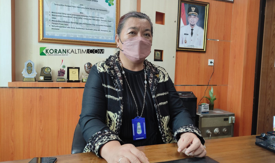 Kepala Dinkes PPU Jensje Grace Makisurat (Foto: Erwin/Korankaltim.com)