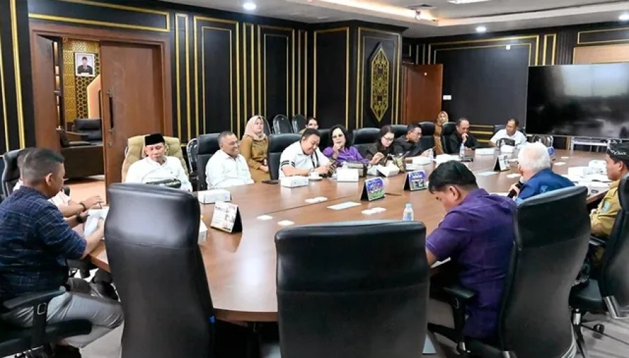 Rapat Gabungan Komisi DPRD Kaltara membahas kekurangan penyaluran DBH yang dilaksanakan belum lama ini. (istimewa)