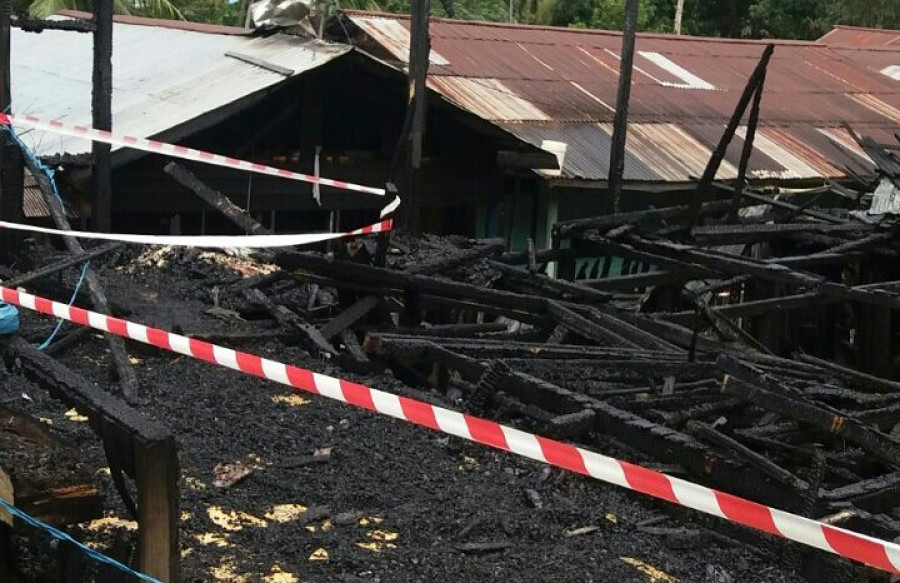 Lokasi kebakaran. (Erwin/korankaltim.com)