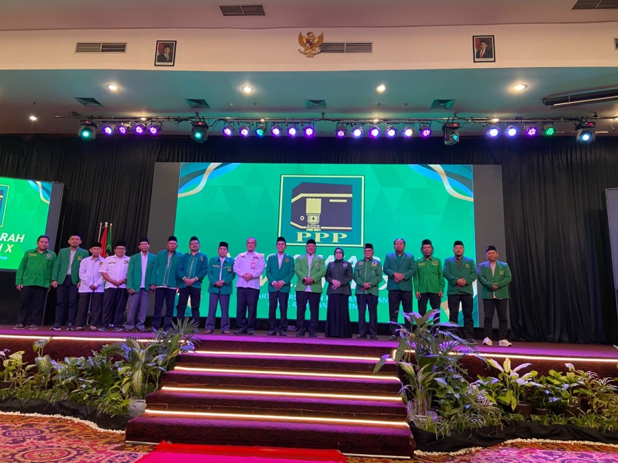 Muswil DPW PPP Kaltim ke-10 yang berlangsung.(Ainur/Korankaltim.com)