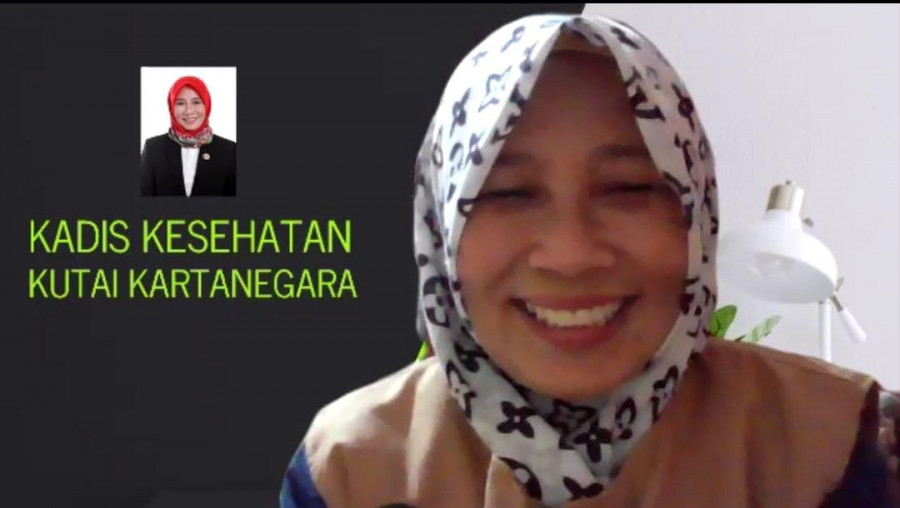 Kepala Dinkes Kukar Martina Yulianti