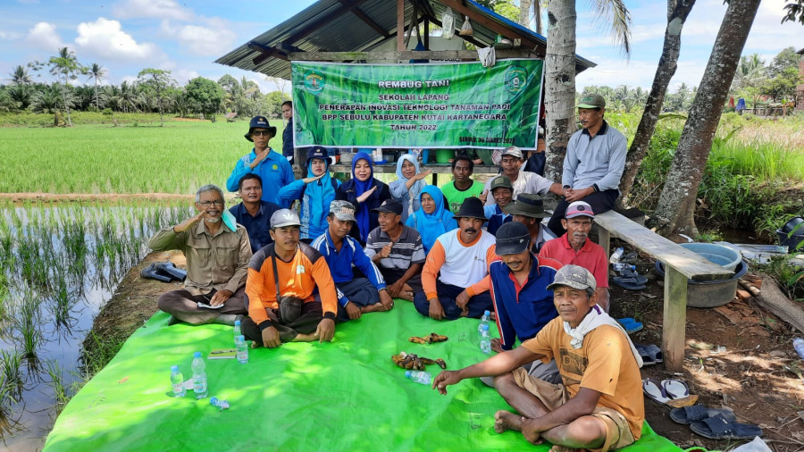 Kegiatan SL di Kecamatan Sebulu oleh Distanak bersama BPPSDM Kaltim (DistanakKukar.dok)
