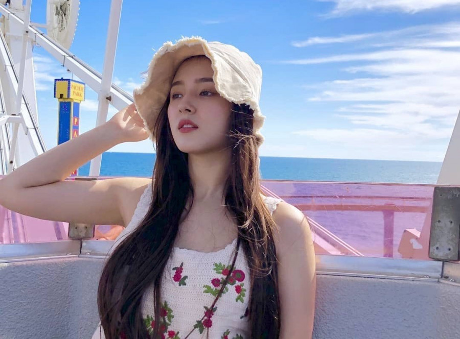 Nancy MOMOLAND, disebut agensi terganggu psikologisnya imbas peredaran foto ganti baju. (Foto: kpopchart)