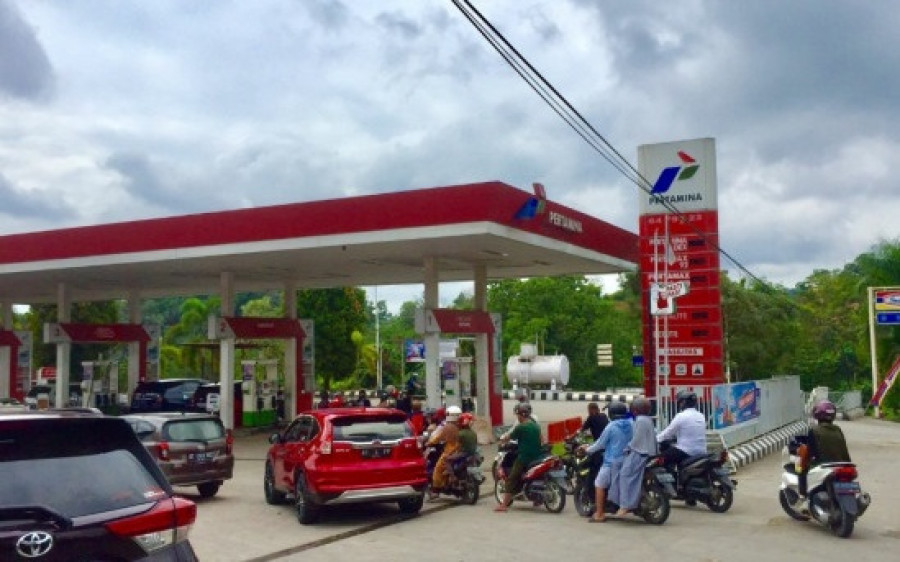 Ilustrasi SPBU. (Foto: Dok.Korankaltim.com)