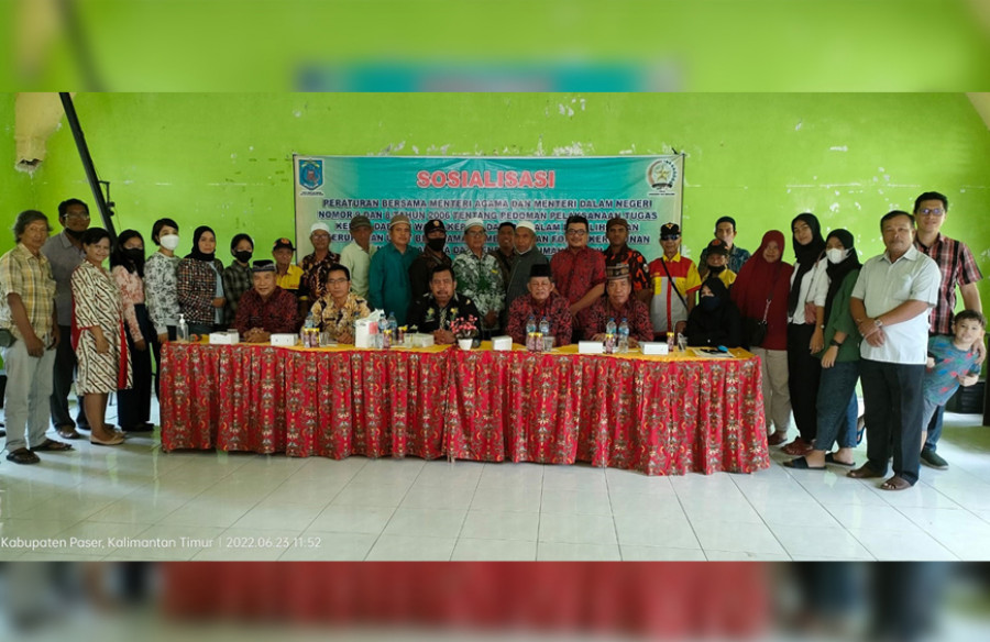Pelaksanaan Kegiatan Sosialisasi di Desa Sandelay Kecamatan Kuaro. (Foto : Istimewa)