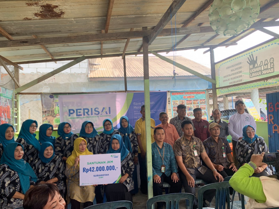 BPJS Ketenagakerjaan Samarinda Gandeng Bank Sampah jadi Mitra