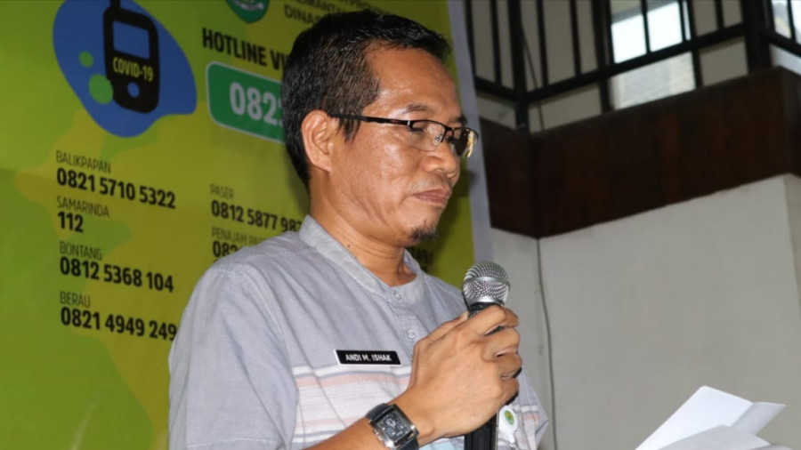 Juru Bicara Penanganan Covid-19 Kaltim Andi Muhammad Ishak (dok korankaltim.com)