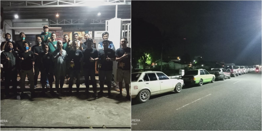 Kopdar Santai OKC yang Dilaksanakan Karatan dan AVX di Kedai Nasi Kuning (Foto: Heri/korankaltim.com)
