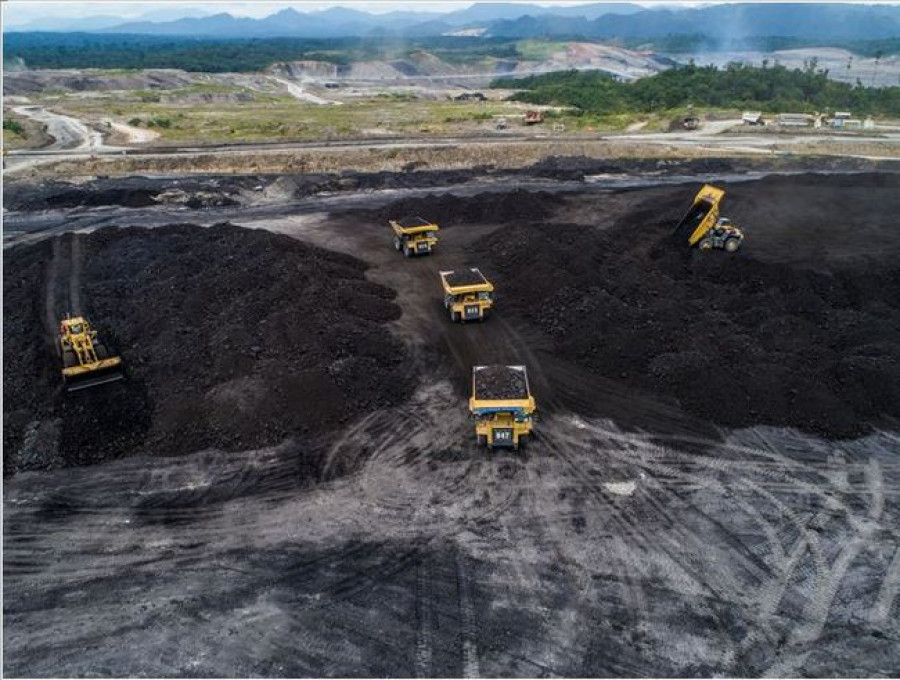 Ilustrasi produksi tambang batu bara. (Foto: Istimewa)