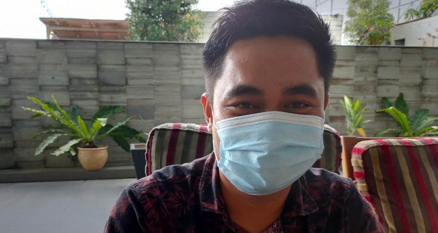 Sekretaris Umum BPC HIPMI Bontang Winardi Jamain (Foto: Faishal Alwan Yasir/korankaltim.com)