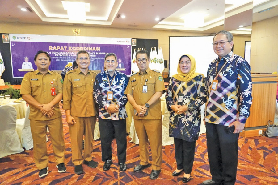 Asisten III Ikuti Rakor hadiri rakor Perangkat Daerah. (Foto: Prokom)