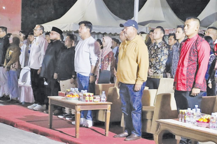 Bupati Edi Damansyah melantik pengurus Pemuda Digital Nusantara (PDN) Kukar. Prokom