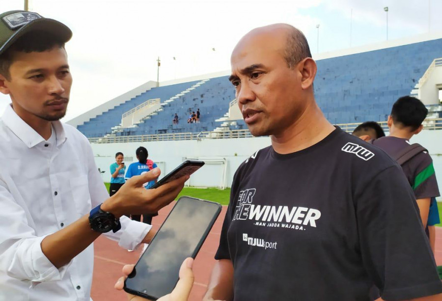 Konsultan Tekni KONI Kaltim, Dikdik Zafar Sidik. (Foto:Nancy/korankaltim.com)