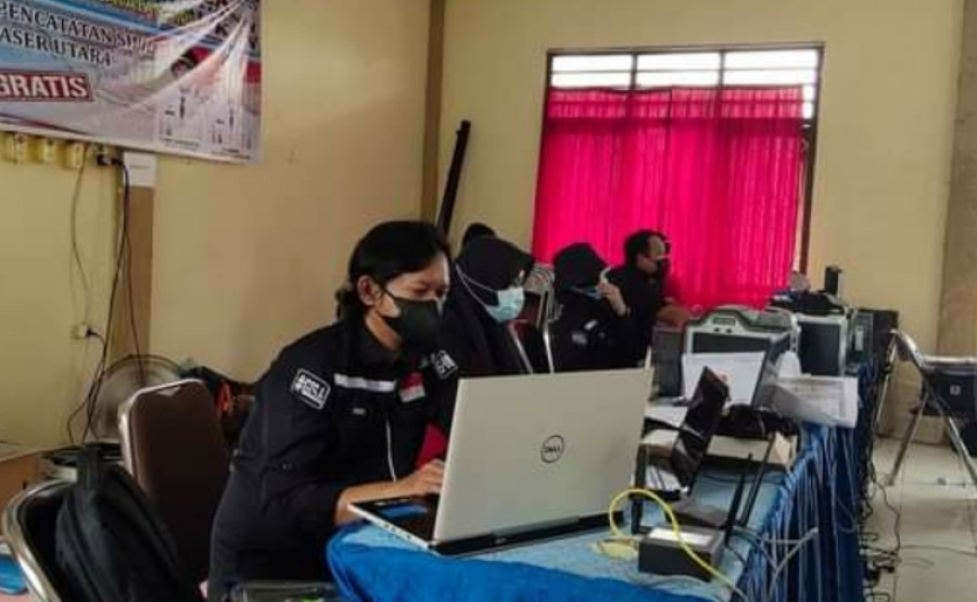 Pelayanan di Disdukcapil PPU. (Foto: Istimewa)