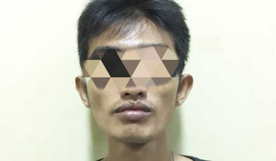 Ary ditahan di Polresta Samarinda, Jalan Slamet Ryadi karena kasus narkoba. ( ist )
