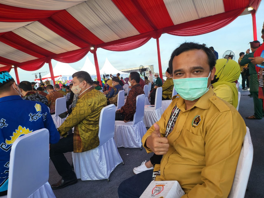 Ketua PWI Kukar, Desman Minang Endianto
