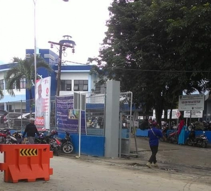 Pelabuhan Lok Tuan Bontang yang lahan parkirnya masih sangat kurang. (ist)