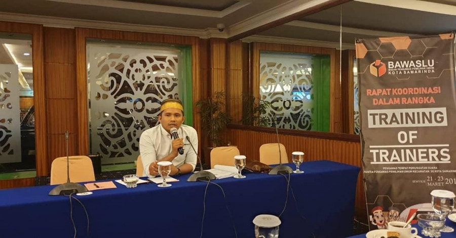 Komisioner Bawaslu Kota Samarinda Divisi Hukum, Data dan Informasi, Daini Rahmat (ist)