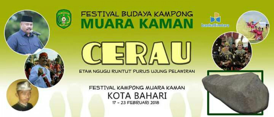 Nah, Kesultanan Kutai Marah, Labok Dirikan Tiang Ayu di Prosesi Cerau Muara Kaman