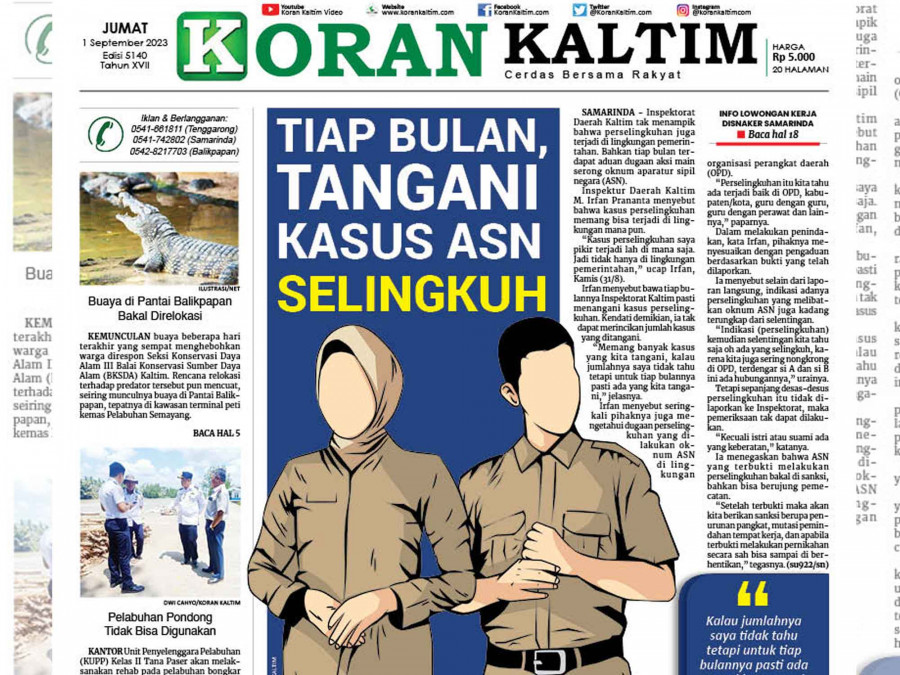 Cover Koran Kaltim