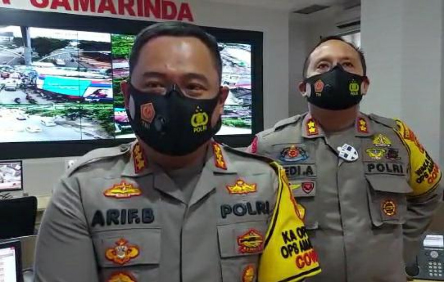 Kapolresta Samarinda, Kombes Pol Arif Budiman saat ditemui di Mapolresta Samarinda Selasa (3/11/2020) hari ini.(Foto:Nancy/korankaltim.com)