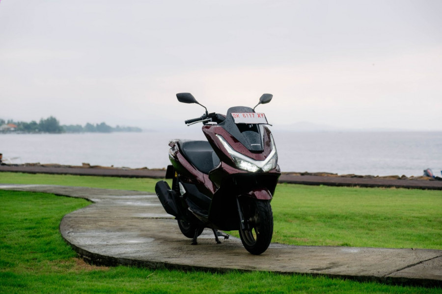 Ilustrasi tampilan motor New Honda PCX160. (Foto: Istimewa)