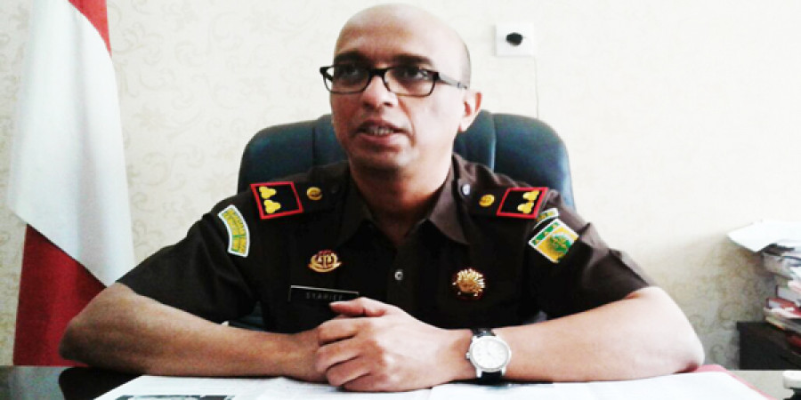 Kepala Kejari Kubar, Syarief Sulaeman Nahdi