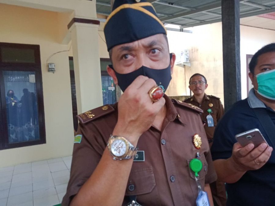 Kepala Seksi Penerangan Hukum Kejaksaan Tinggi Kaltim, Muhammad Farid. (Claudius Vico/korankaltim.com)