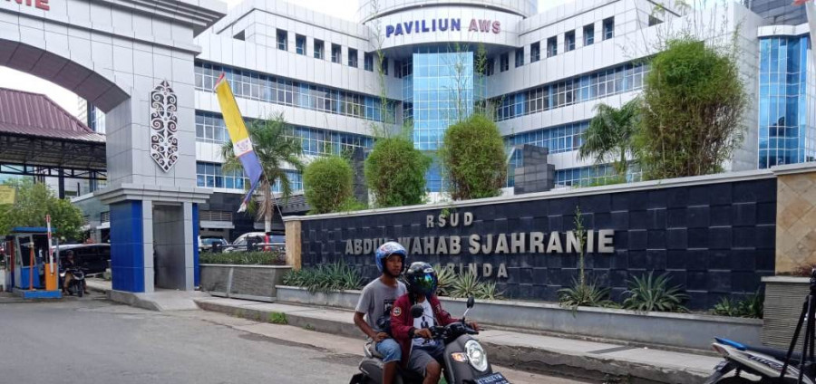 RSUD AW Syahrani Jalan Palang Merah Indonesia (Foto: Permata/korankaltimcom)