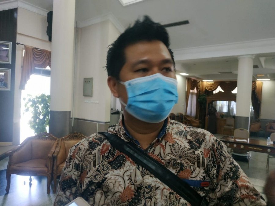 Ketua KPU Kukar Erlyando Saputra. (Foto:sabri/koran kaltim.com)