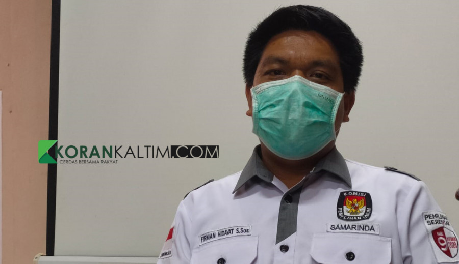 Ketua KPU Kota Samarinda, Firman Hidayat (Foto: Faishal Alwan Yasir/korankaltim.com)