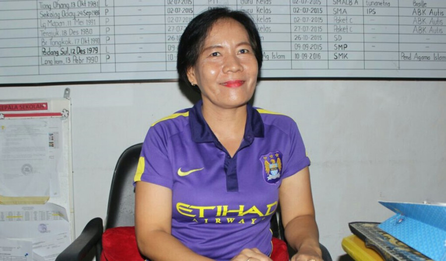 Kepala SLBN Kubar, Paina Mardyati