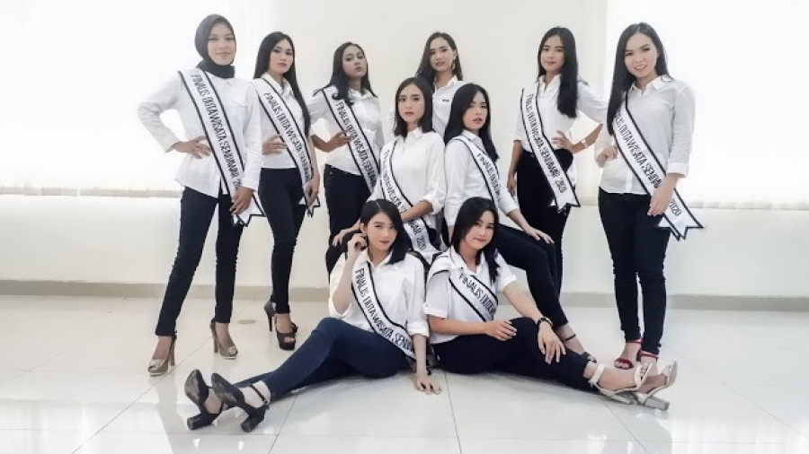 Finalis Duta Wisata Kubar harus menjalani karantina. Duta Wisata Sendawar 2020 ini dilaksanakan Dinas Pariwisata Kubar. ( Foto: Istimewa )