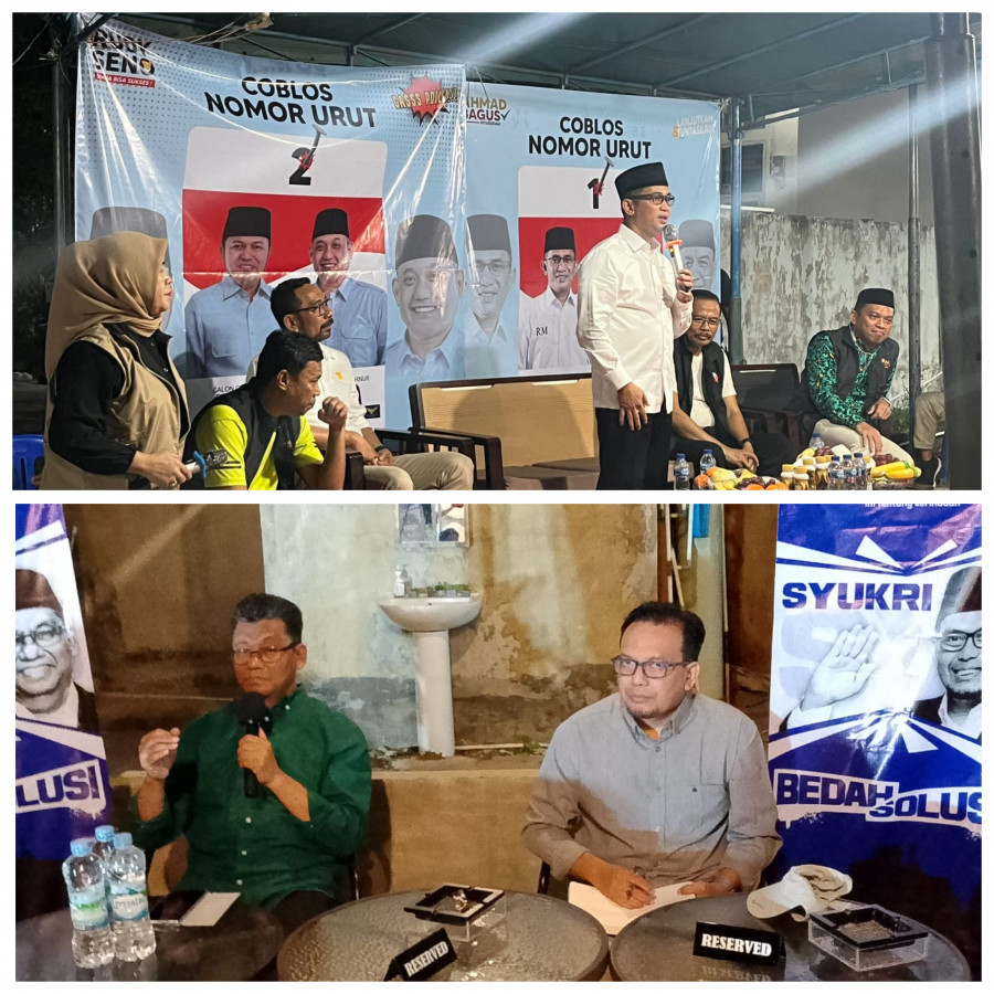 Kampanye Paslon Pilkada Balikpapan Sabani-Syukri dan Rahmad-Bagus. (Istimewa)