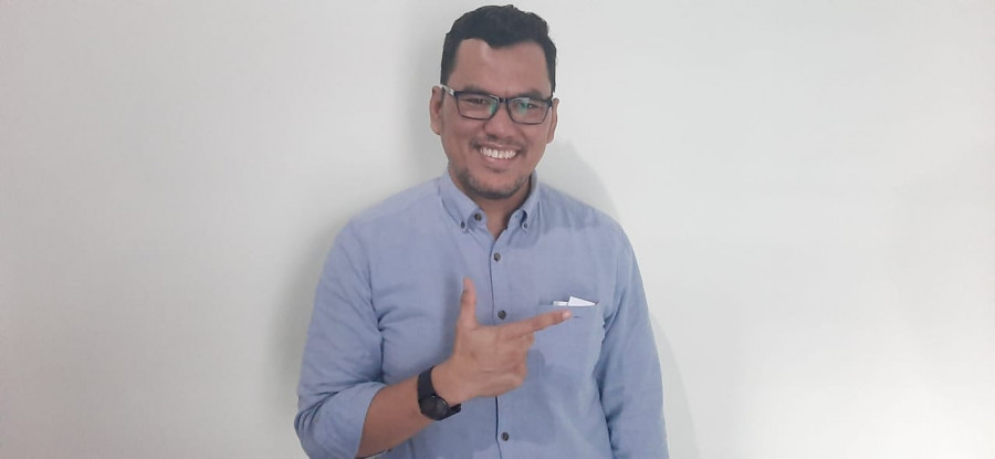 Ketua Gelora Balikpapan, Mulhadi (Foto: Yudi/korankaltimcom)