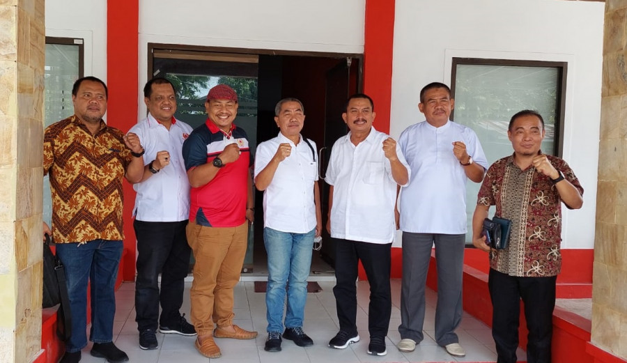 Kunjungan KONI Provinsi ke KONI Kukar (Foto: Dok.KONI Kukar)