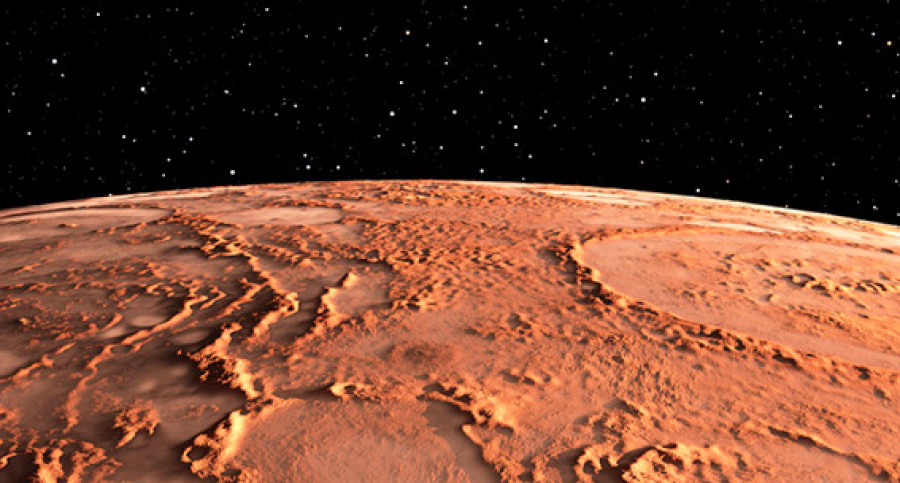 Permukaan Planet Mars ( Foto: Shutterstock)