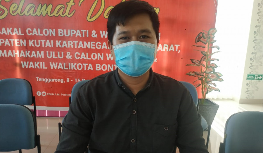 Erlyando Saputra, Ketua KPU Kukar (Foto: Sabri/KoranKaltim.com)