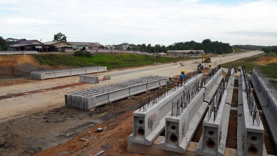Jalan Tol Balikpapan Samarinda (Dok Koran Kaltim)