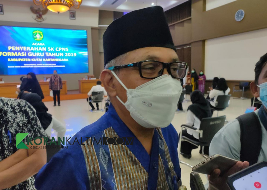 PLT Kepala BPKSDM Kukar, Rakhmadi (Foto: Reza Fahlevi/Korankaltim.com)