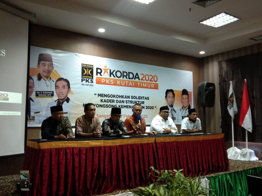 Rakorda DPD PKS Kutim. (Foto: Zulhamri/korankaltim)